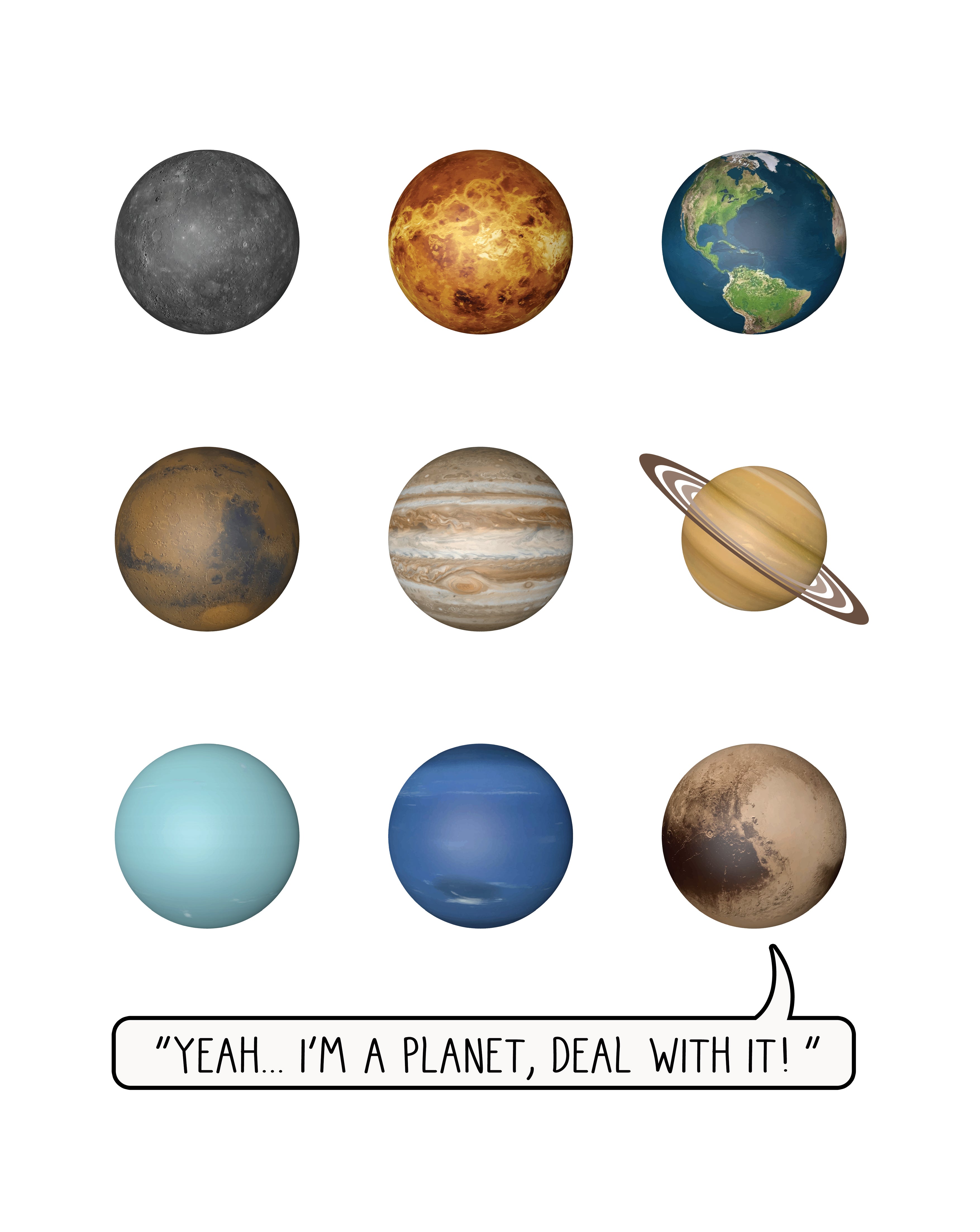 PLANETS - Unisex t-shirt
